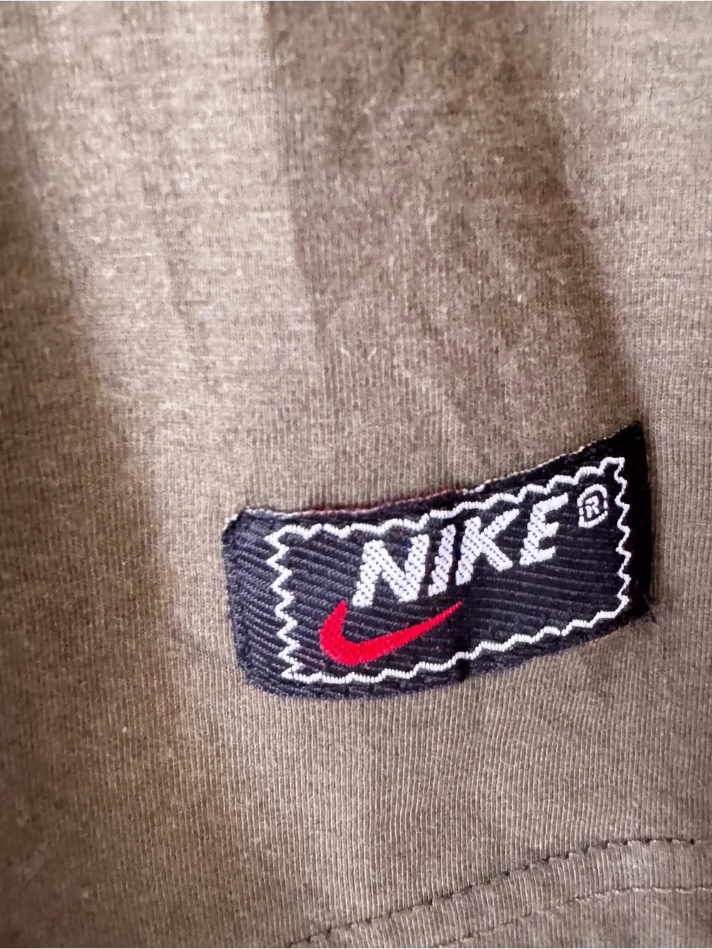 Nike Olive Green Short Sleeve Logo Tee